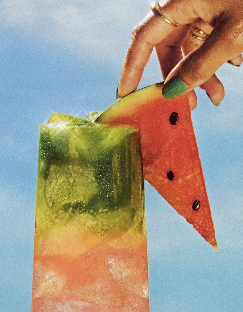 Watermelon matcha